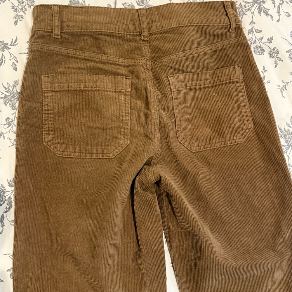 FRAME Brown Corduroy Pants Size 27/28 - Picture 3 of 4